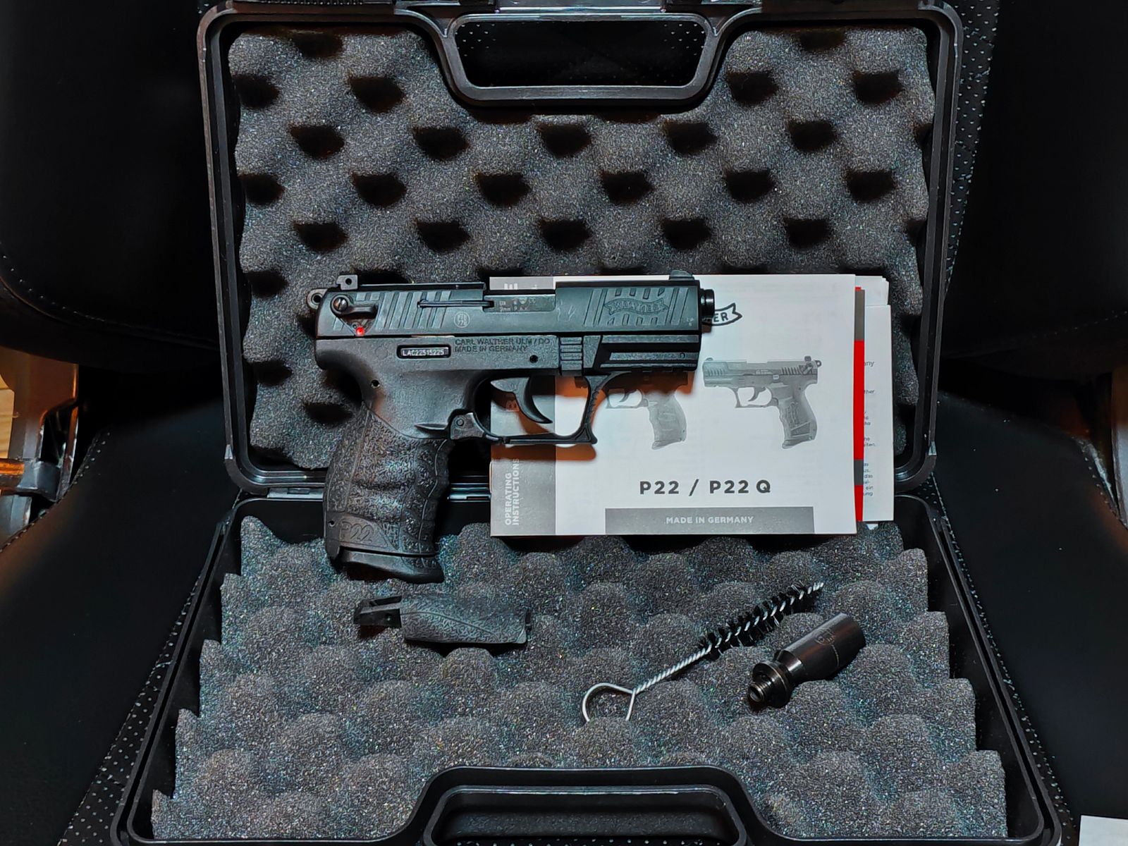 Umarex Walther P22Q + Schreckschussmunition
