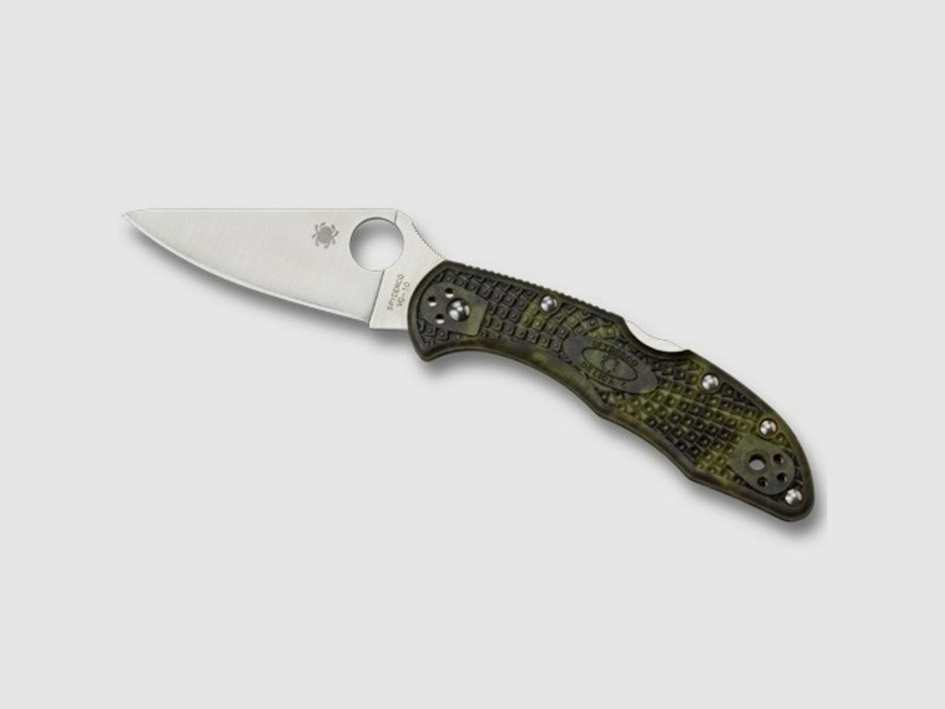 Spyderco Delica 4 FRN Zome Folding Knife