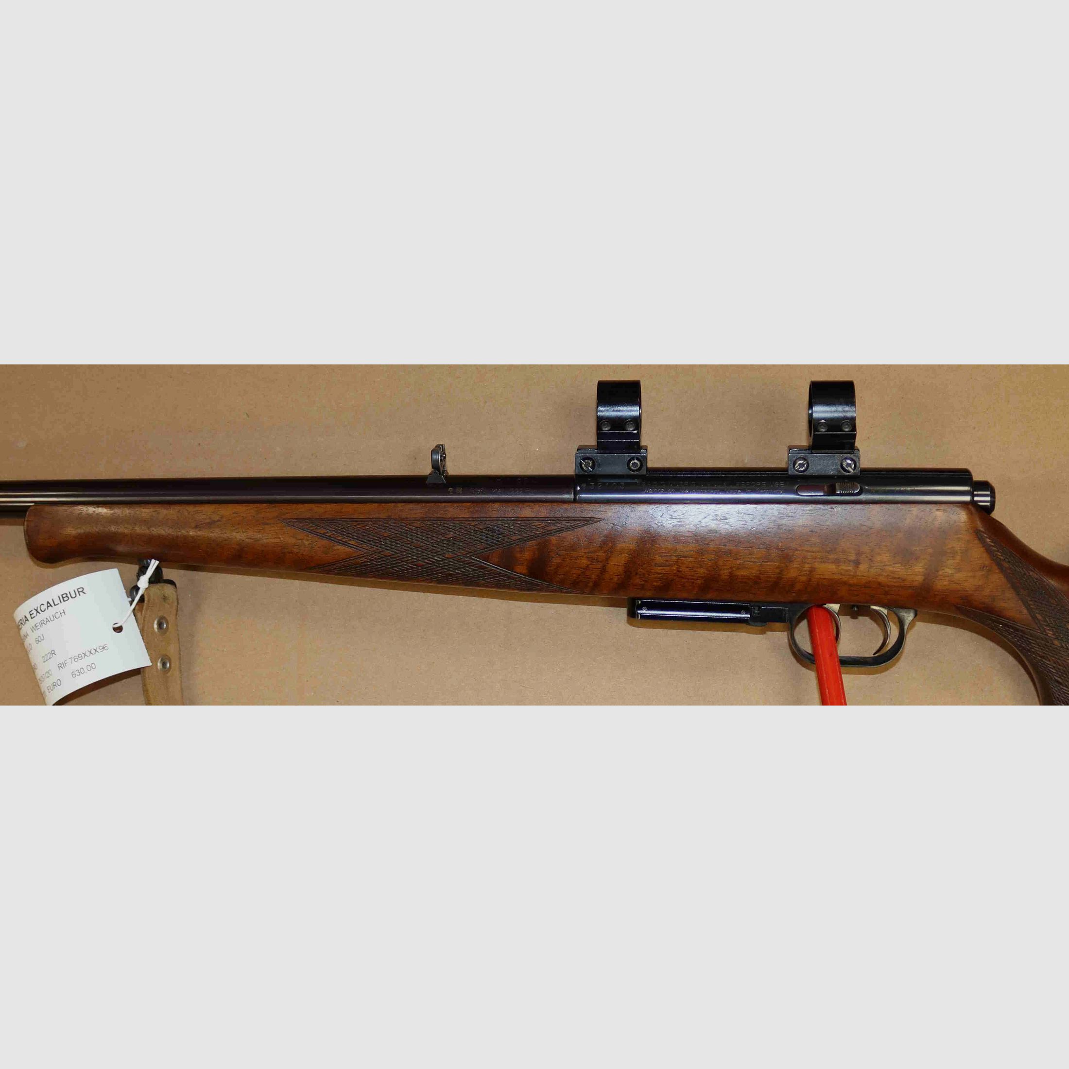 Carabina Weirauch Modello 60J Calibro 222R, immagine 4 di 10