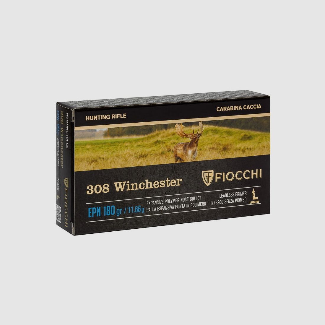 Munitions Fiocchi 11,7 g 180 gr EPN 308Win