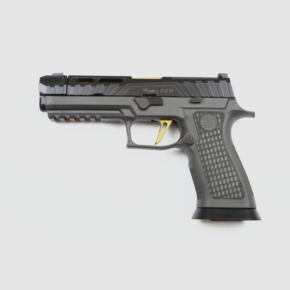 Sig Sauer P320 SPECTRE Comp. Zwart/Goud, afbeelding 2 van 8
