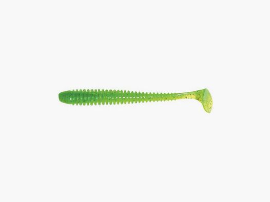Leurre Souple Keitech Swing Impact Slim 4" Lime Chartreuse