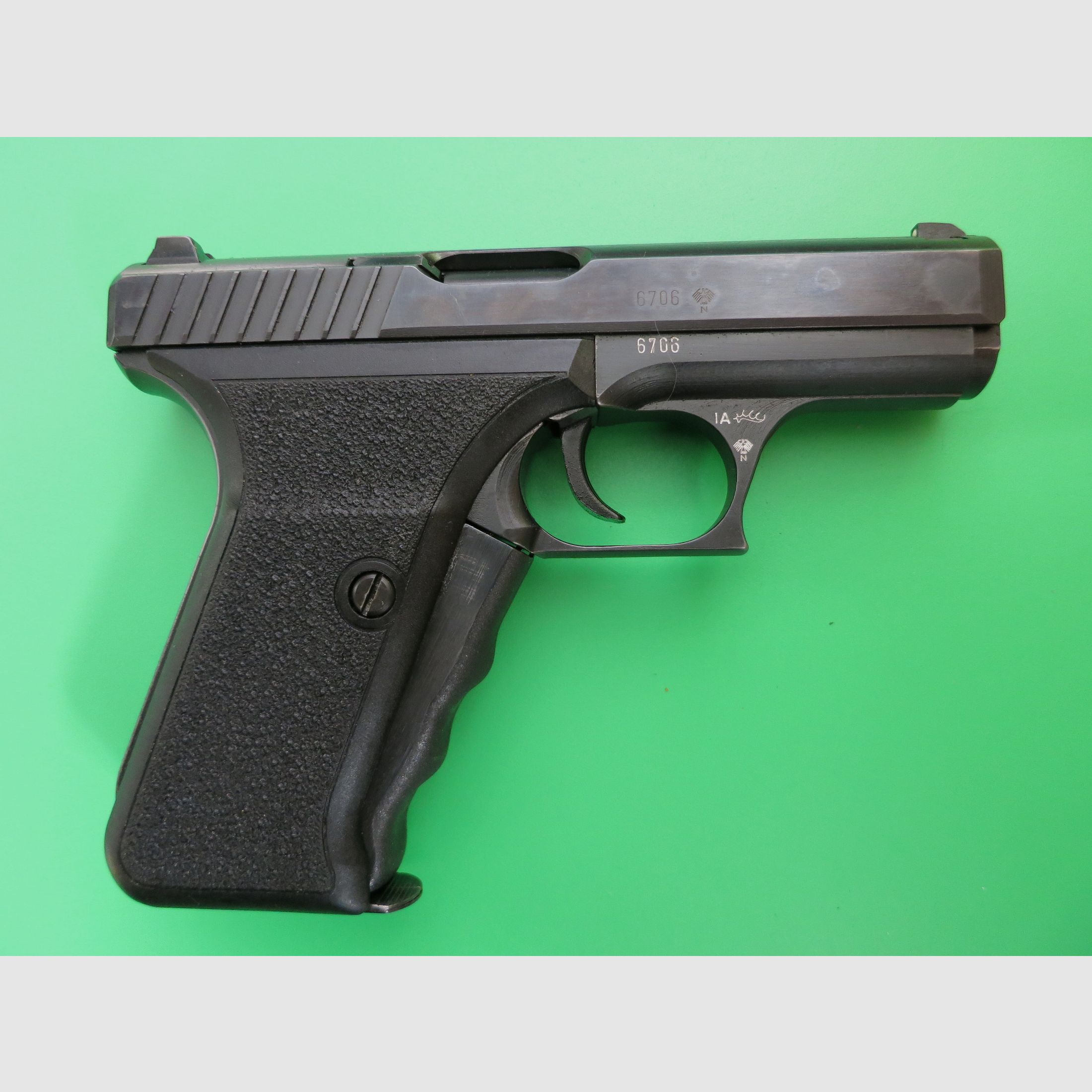 Heckler & Koch P7, PSP (Police Self-Loading Pistol), cal. 9mm Luger, 1st generation #52