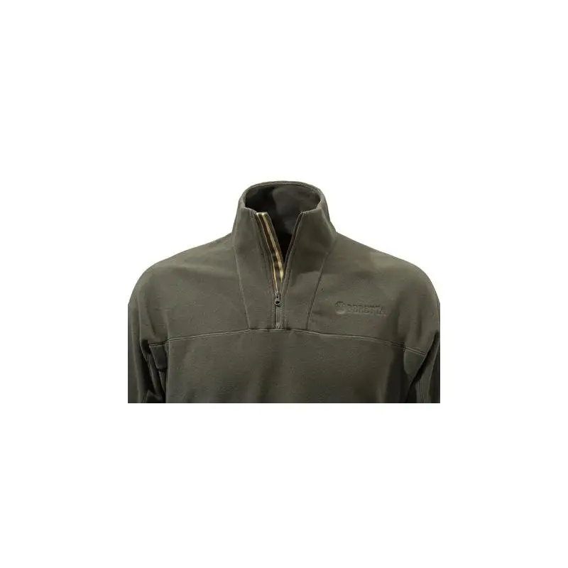SWEAT POLAIRE HAL ZIP FLEECE CHOCOLATE, image 2 sur 3