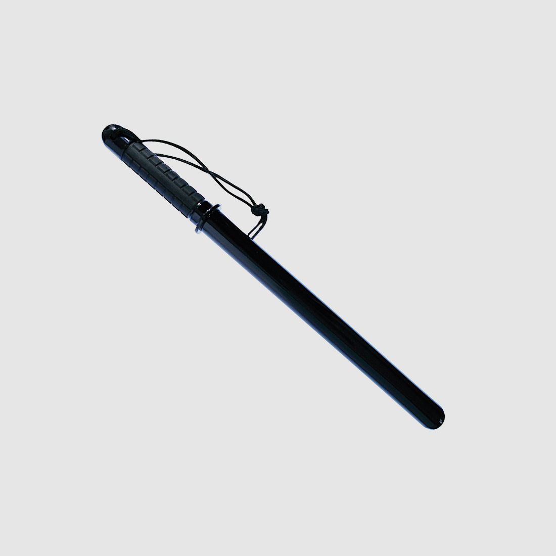 Baton with rubber grip