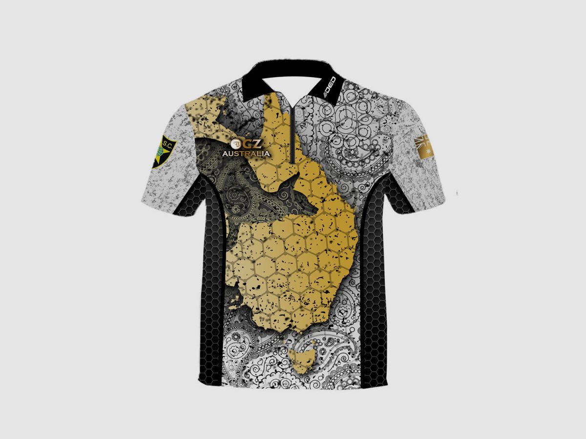 DED CZ Australia Competition T-shirt, size: M, Custom Name: With Custom Name, Clothes type: Kids, image 1 sur 3