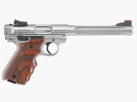 Ruger Mark IV Hunter stainless Target, caliber .22lr || Pistol