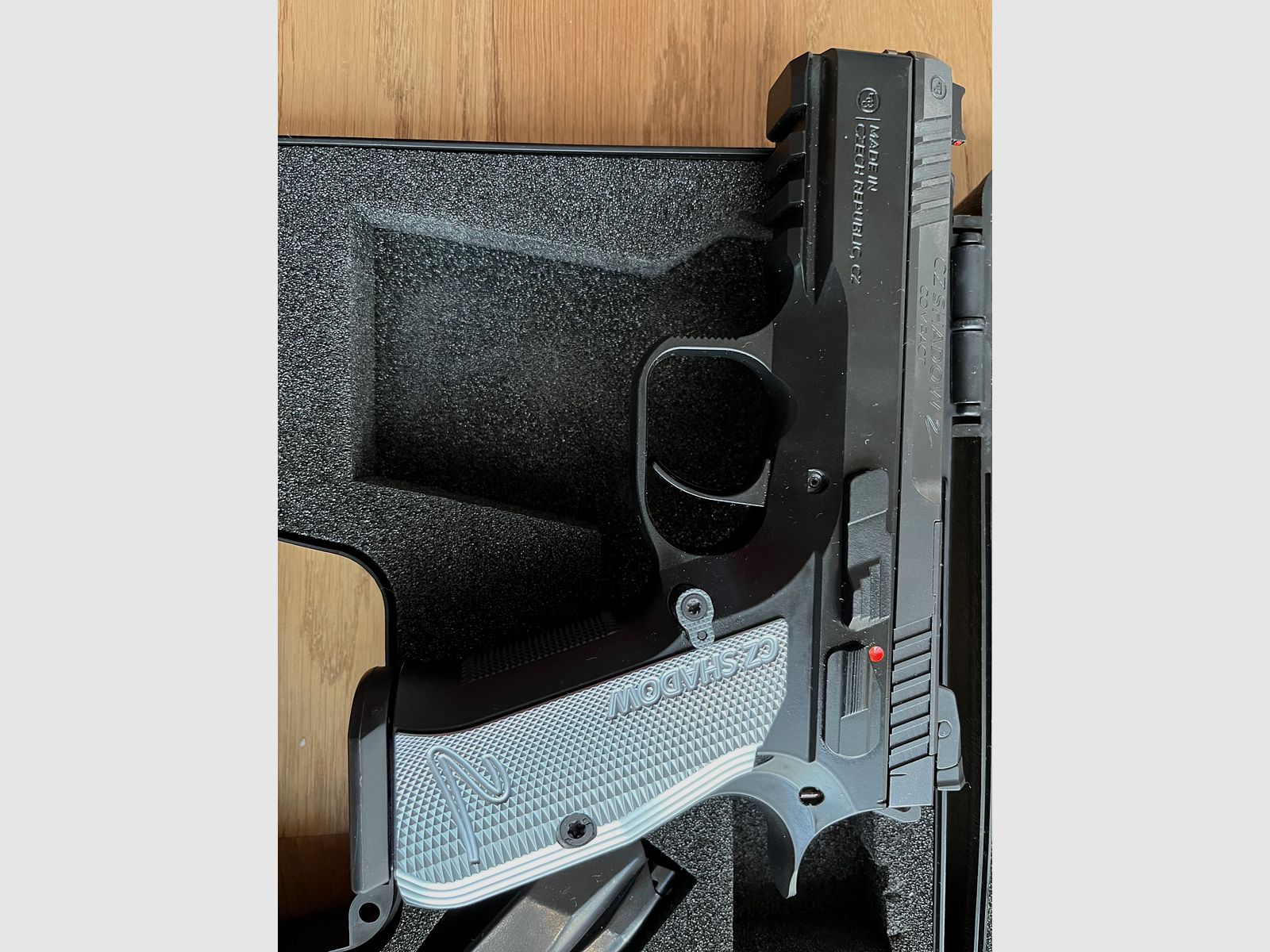 CZ Shadow 2 Compact with factory SAO conversion and top trigger refinement