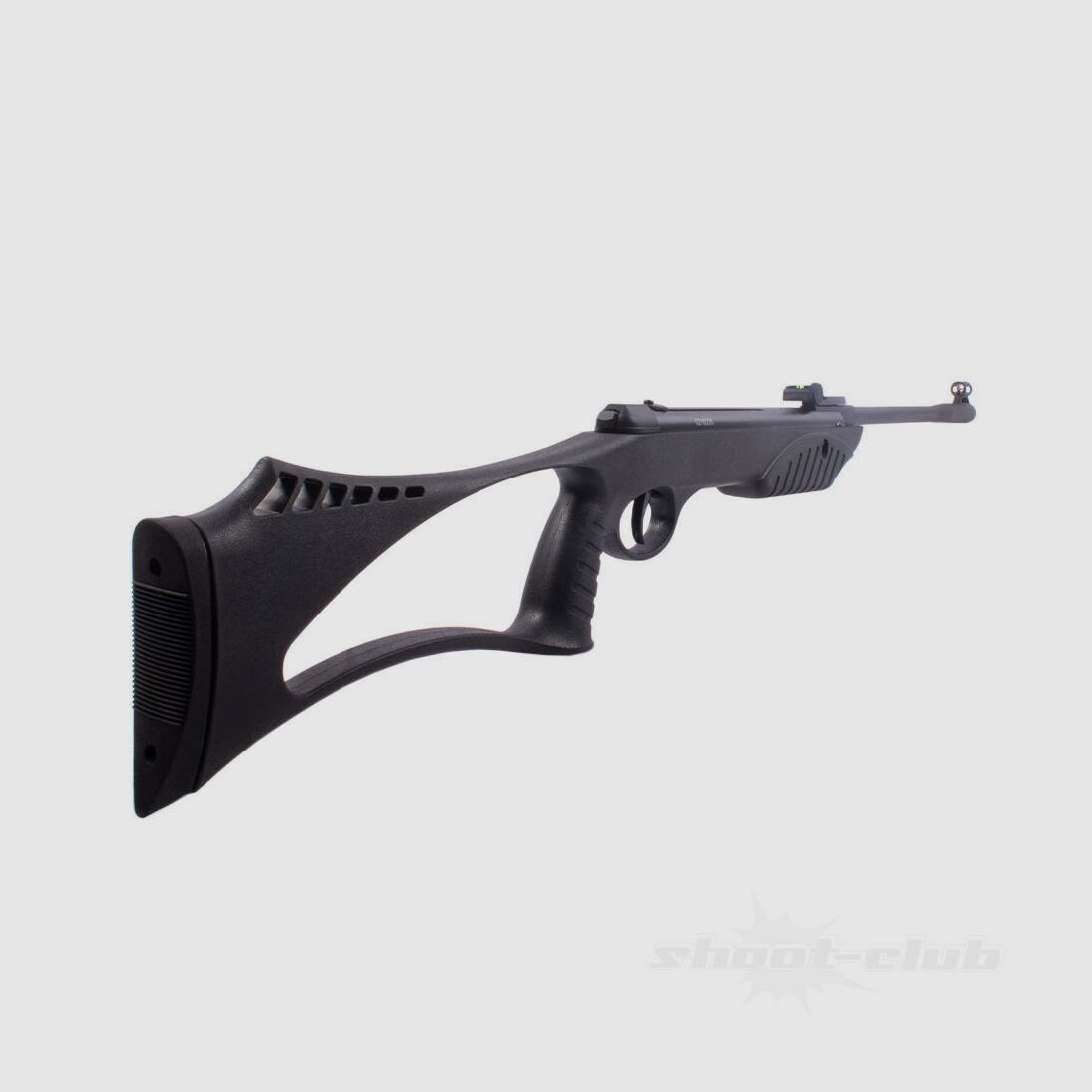 shoXx XS16 Kipplauf Luftgewehr 4,5 mm Diabolo im Kugelfang Set