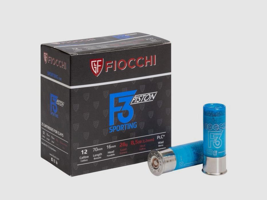 Amunicja Fiocchi F3 PISTON 12/70 28g 8,5, zdjęcie 1 z 2