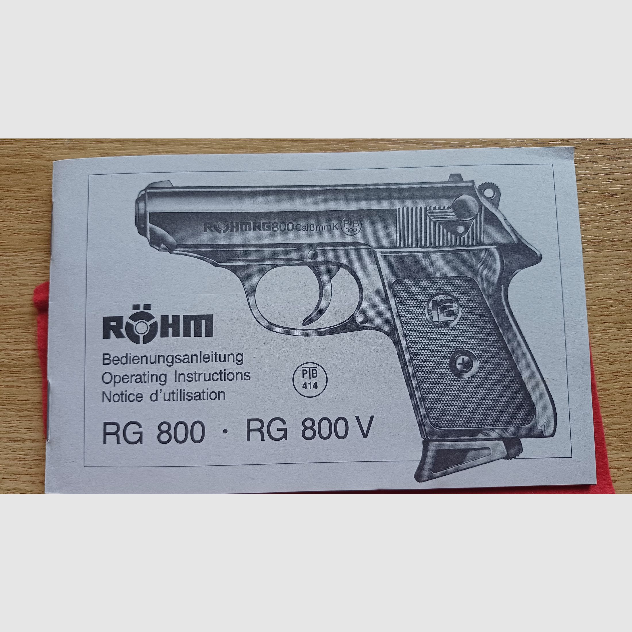 Röhm RG 800 Selbstladepistole 