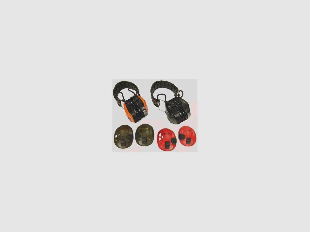 PELTOR CUFFIE SPORTTAC GRÜN ORANGE, Bild 2 von 4