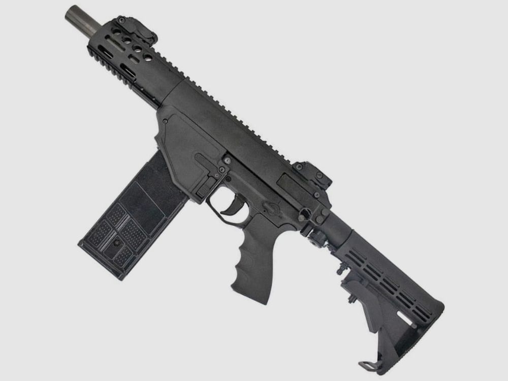 Milsig M17 CQMF 68 Valken Hybrid Edition Paintball Markierer (schwarz)