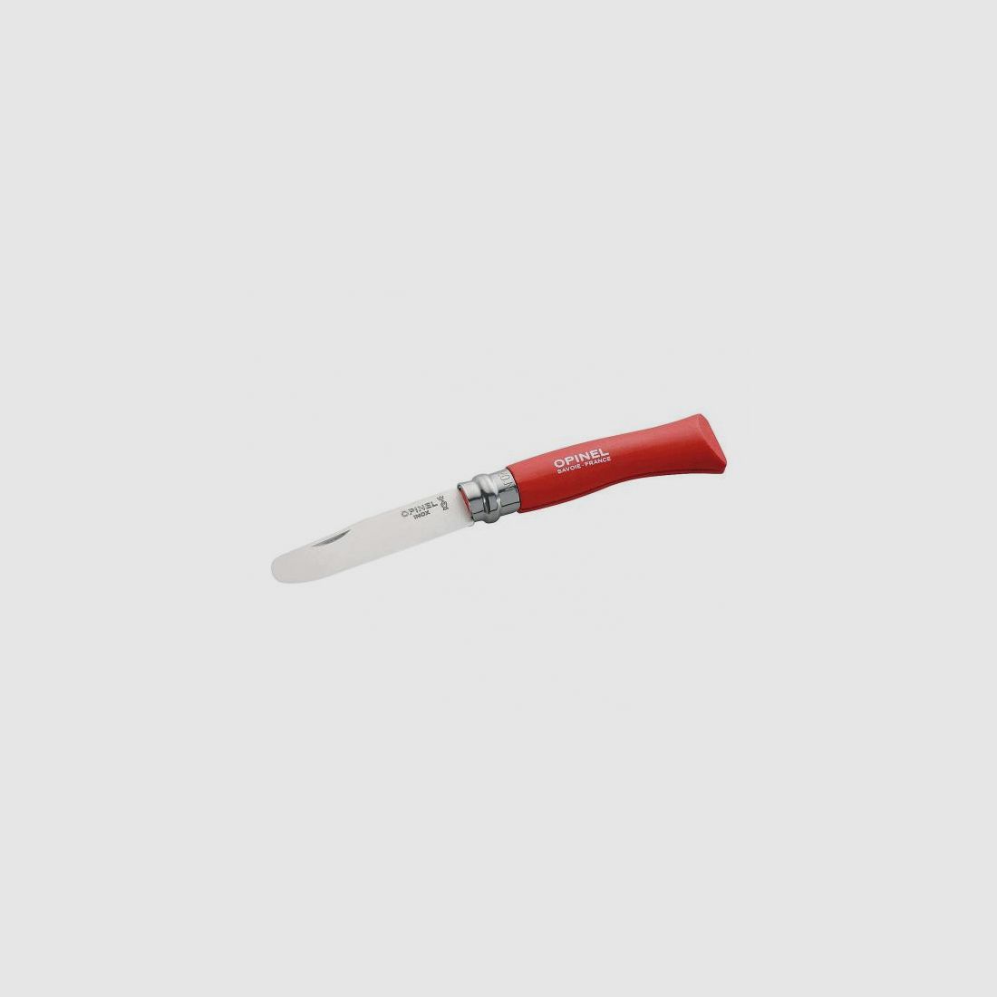 Opinel Kindermesser, rostfrei Buchenholz, rot