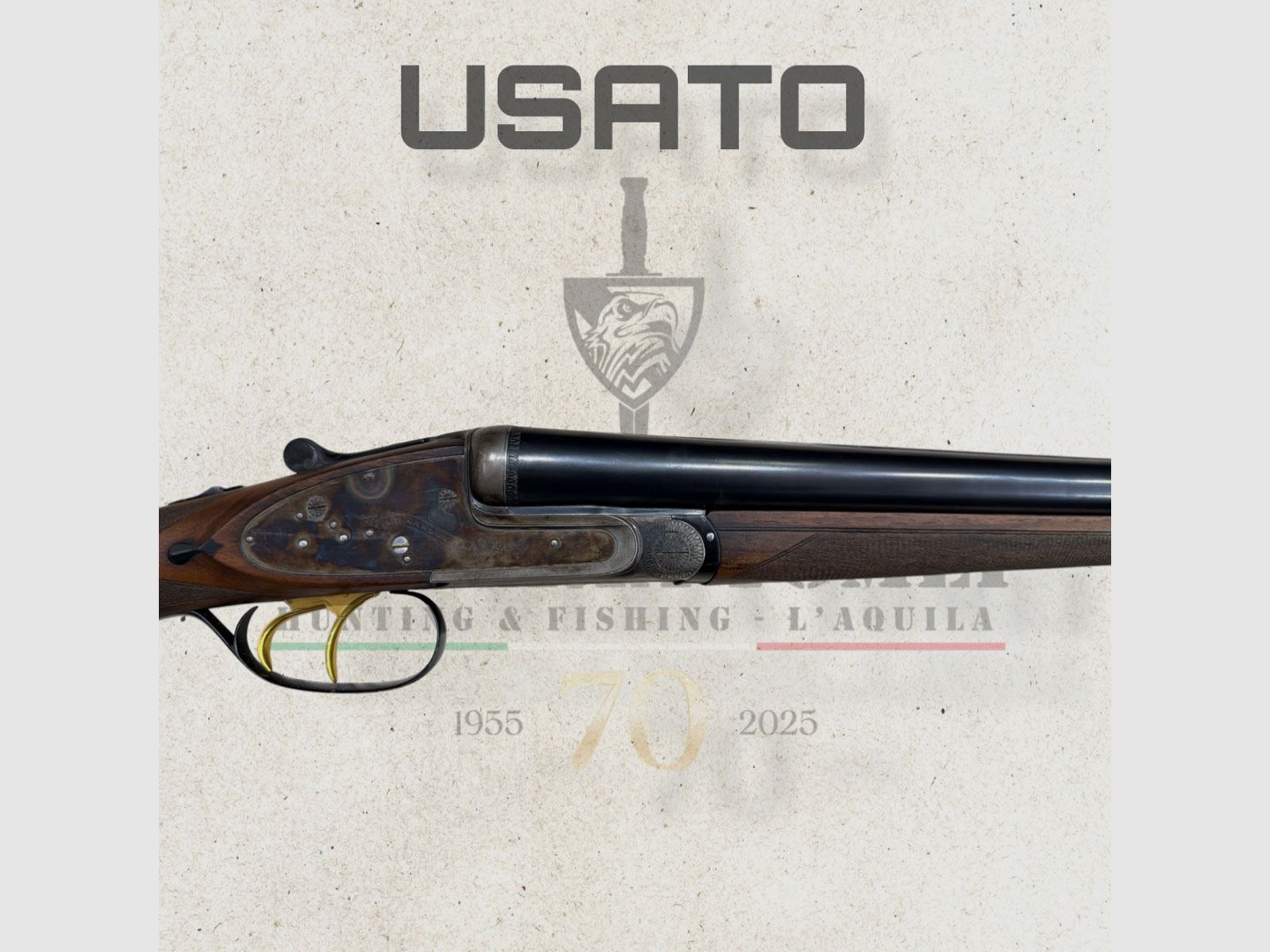 USED – SIDE-BY-SIDE SHOTGUN – BERNARDELLI HOLLAND & HOLLAND SYSTEM cal. 12, image 4 of 14