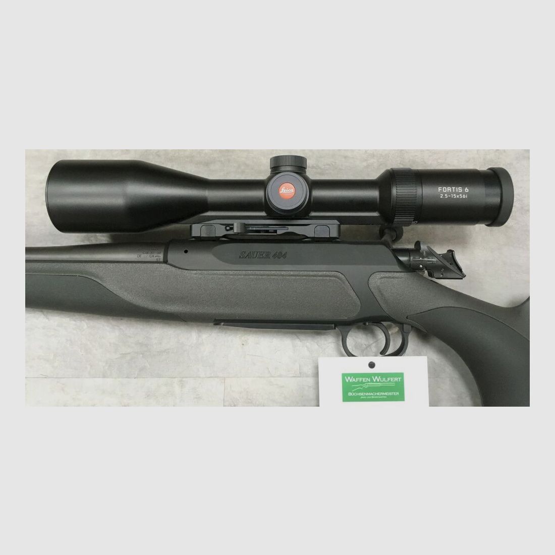 J.P. Sauer & Sohn	 404 classic XT mit LEICA FORTIS 6 2,5-15x56i und SD ASE ULTRA Radien
