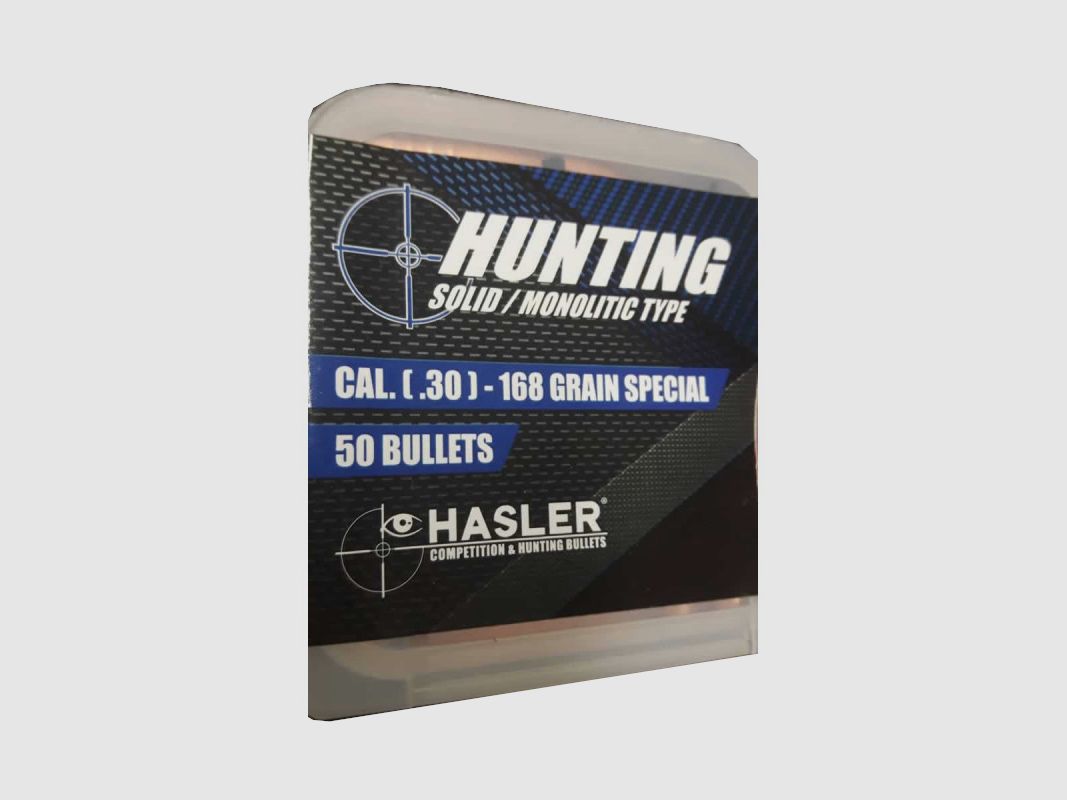 OGIVA HASLER CAL. 30 – 7,62MM(308″) 168 Gr. HUNTING SPECIAL, Bild 1 von 2