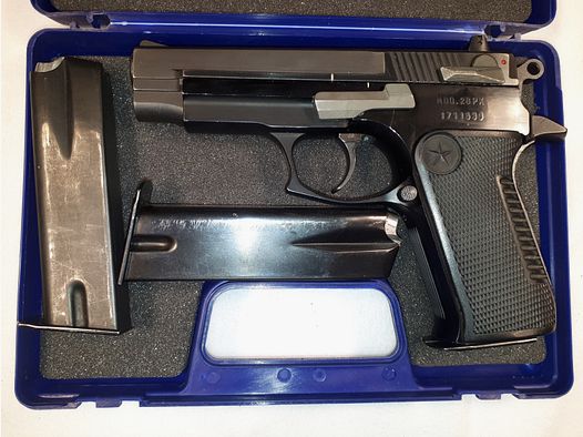 Star pistolet semi-automatique, modèle : 28 PK, calibre 9mm Luger.