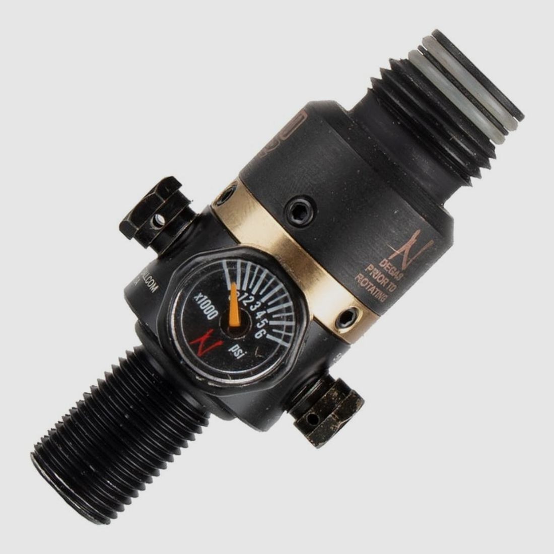 Ninja Regler 3000 psi Standard - Hochleistung - Optimale Zuverlässigkeit - Für Tauchen und Paintball, Bild 2 von 5