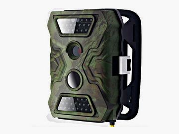 HD Wildkamera 12 MP schwarz Blitz Infrarot - extreme Reichweite