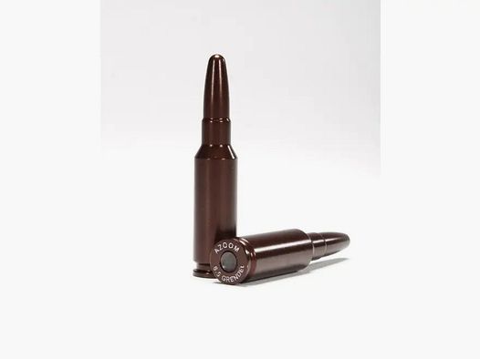 A-Zoom Dummy Round Aluminum Anodized 6.5 Grendel 2 Pieces