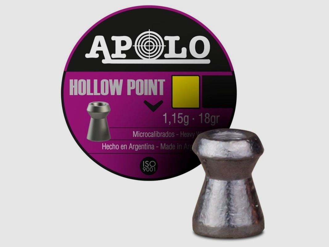 Diabolo APOLO Hollow Point 5,5 mm (.22), afbeelding 3 van 6