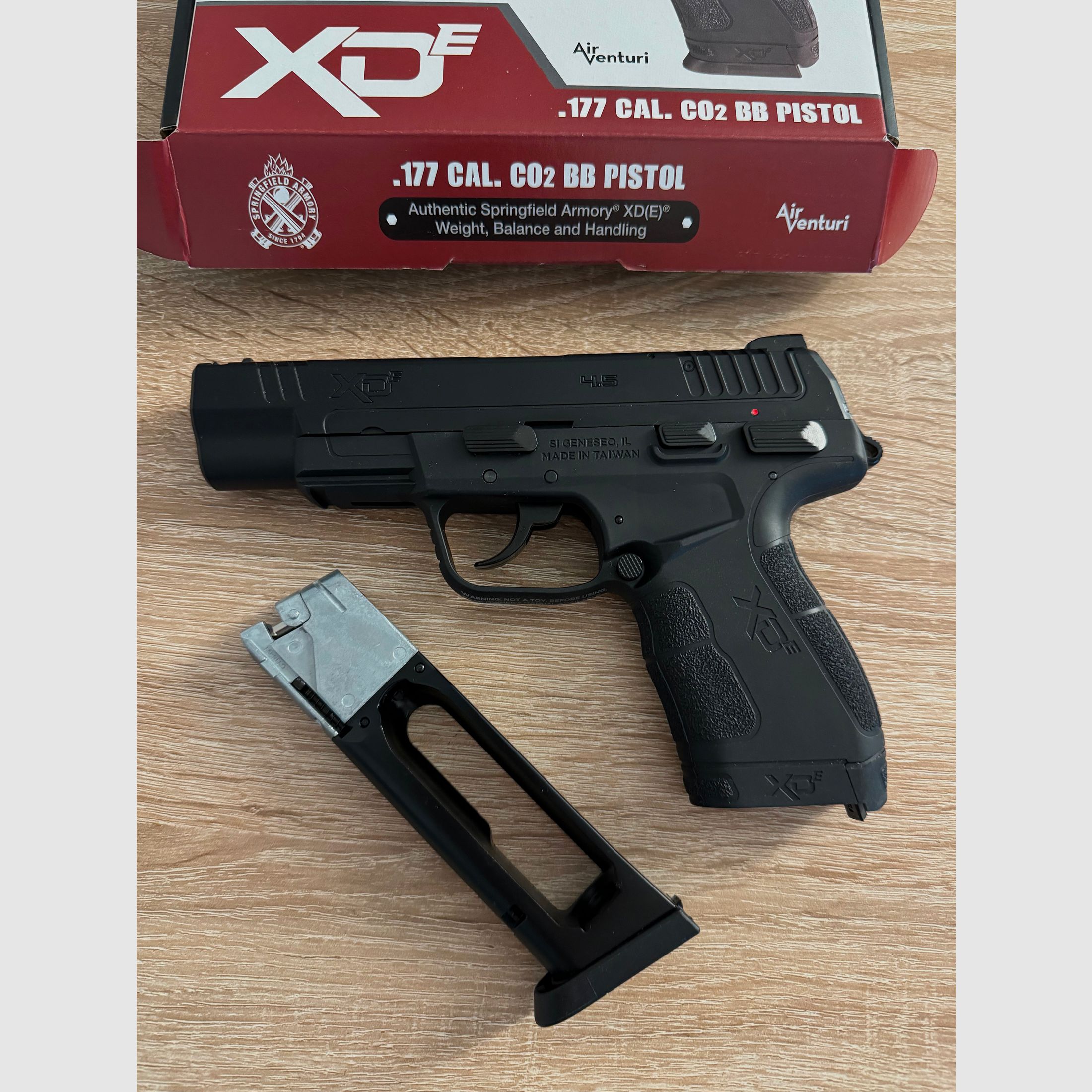 CO2 Pistole Springfield XDe Blow Back 