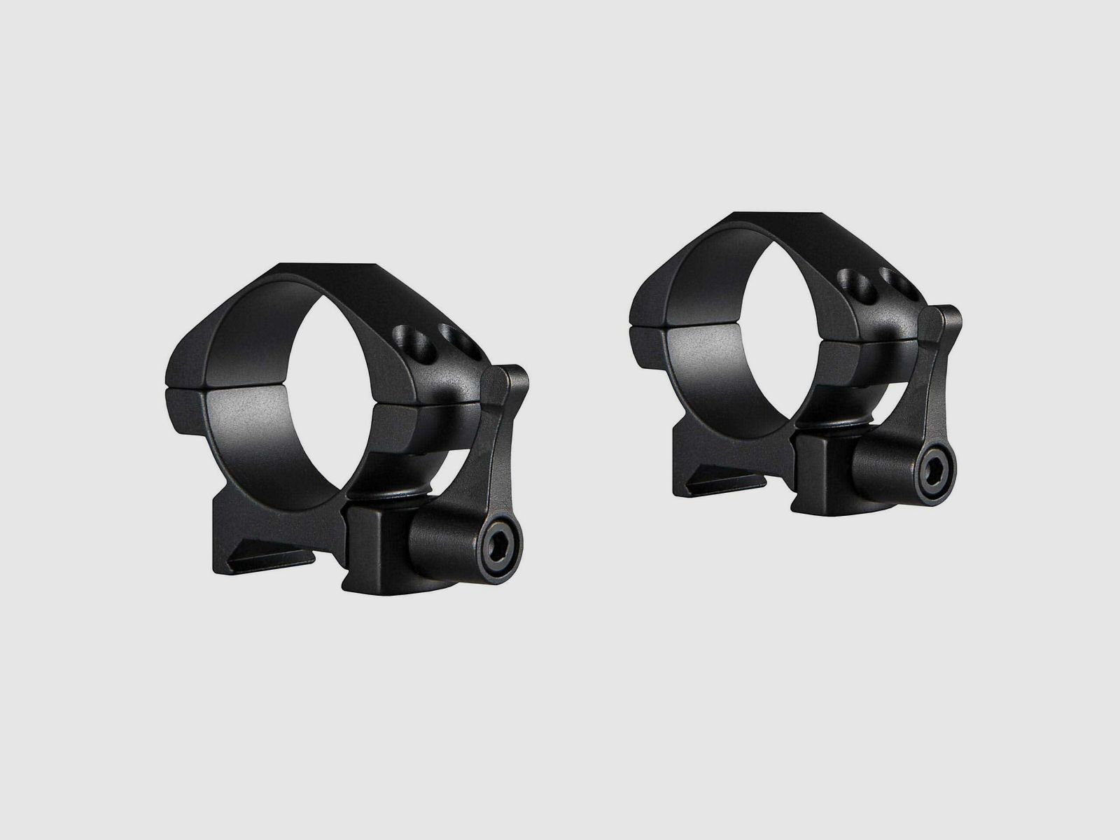 Collier steel ring mounts weaver 30mm QR low