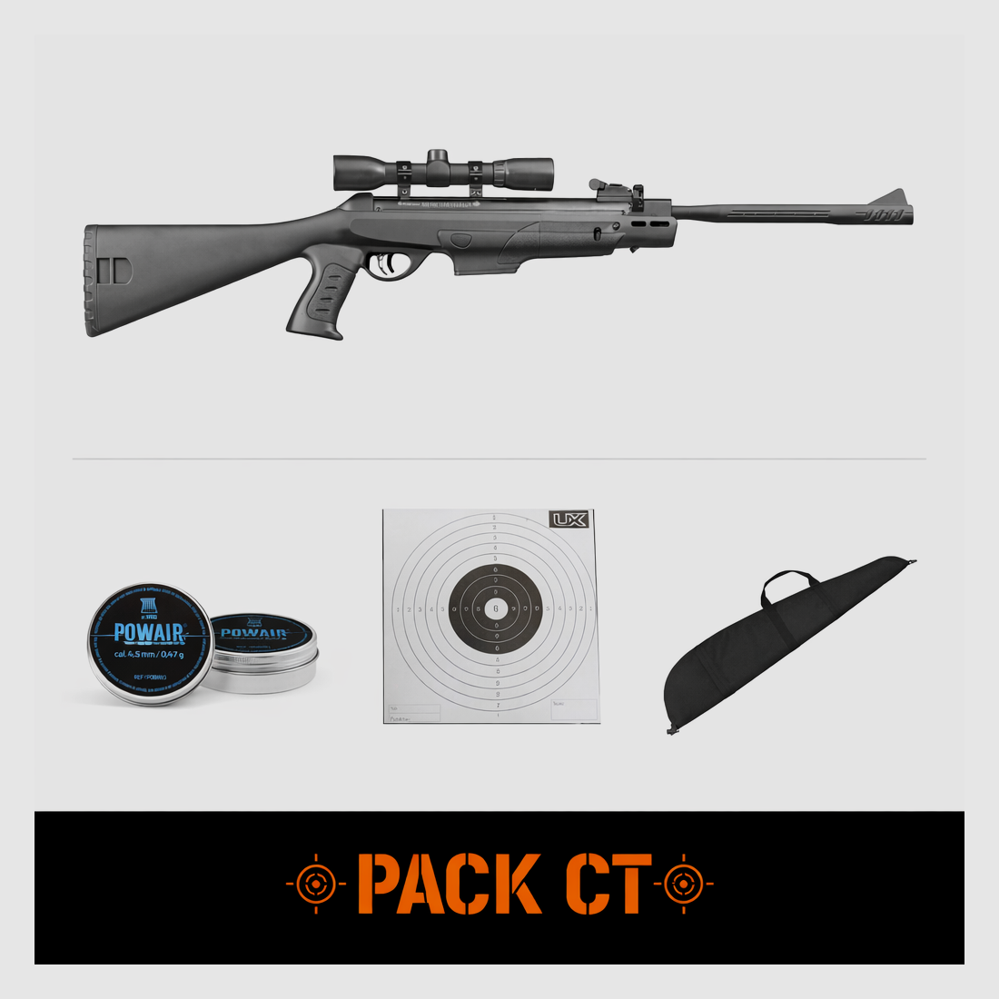 Crosman Mag Fire Diamond Back NP Air Rifle Pack - Cal. 4.5mm + riflescope, image 2 of 4