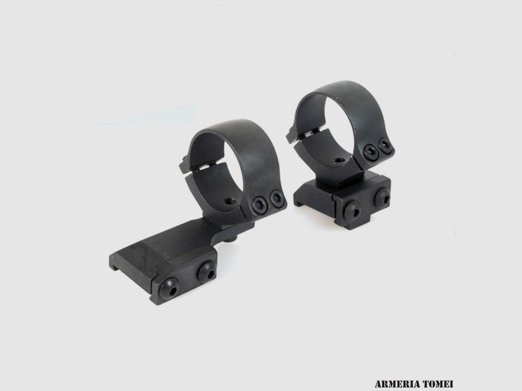 CZ – 550 MOUNT RAIL 2PCS – RINGS 30MM C/PRL