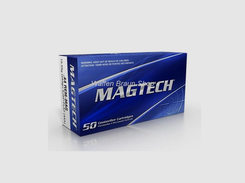Magtech.44RM SJSP-FL 240GRS A50#44A