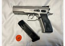 Sphinx 3000 Competition 9 mm Para – Pistola Cat. B, Stainless + 6 magazines – Arma heredada Vorarlberg