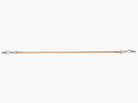 Umhängeleine Unterteil AKAH braun, 10mm breit, lang