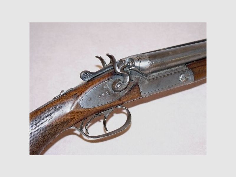 Herold trademark Franz Jäger Hahn-Drilling Mod. Hunting