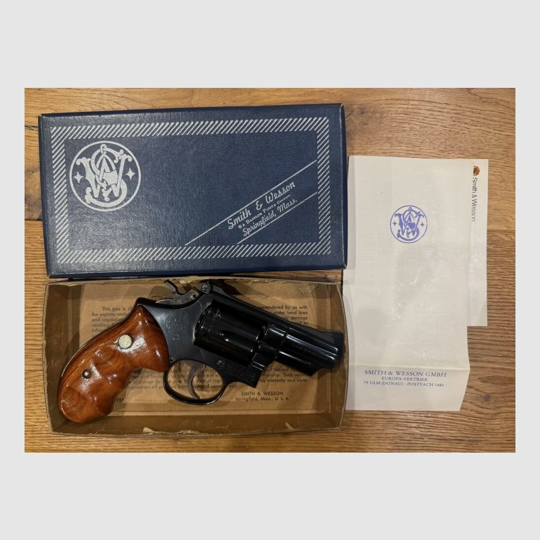 Smith & Wesson Model 19-3 – .357 Magnum – 2,5 pouces – avec boîte d'origine et documents, image 5 sur 5