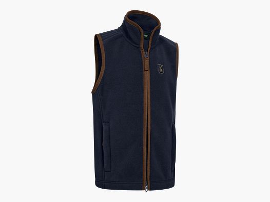 Jeugd Cumbria Fleece Vest - Donkerblauw - Kindermaat: 152