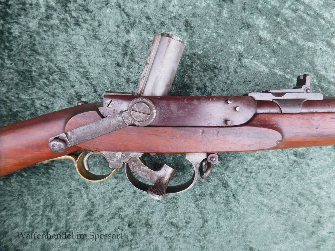 Perkussion Kammerladergewehr M1846/55 Crause Herzberg für Norwegen, Bild 3 von 10