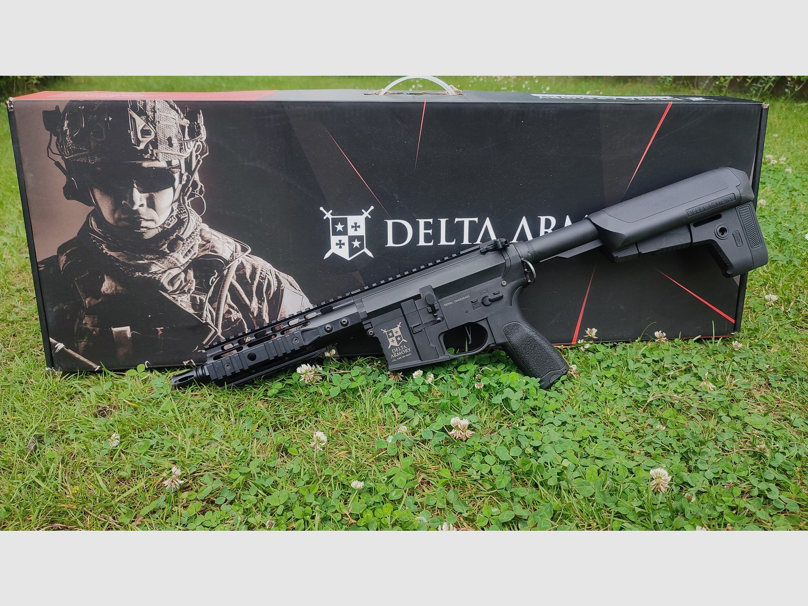 Delta Armory B10 AEG 0,5 Joule | ETU, Mosfet, Short Stroke | Magazin inklusive