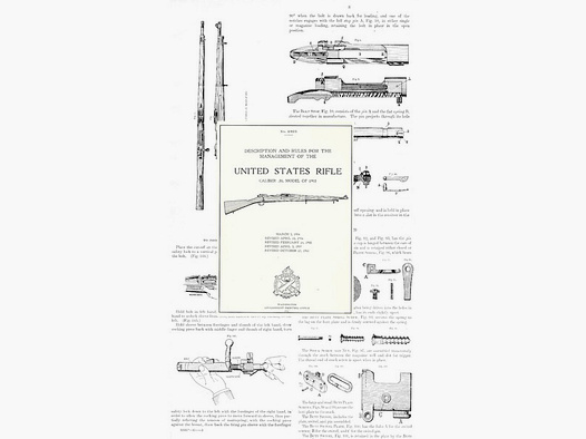 Nachdruck US-Dienstvorschrift Gewehr Springfield 1903 von 1911