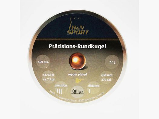 H&N – KOPERGEPLATEERDE KOGELS KAL. 4,5