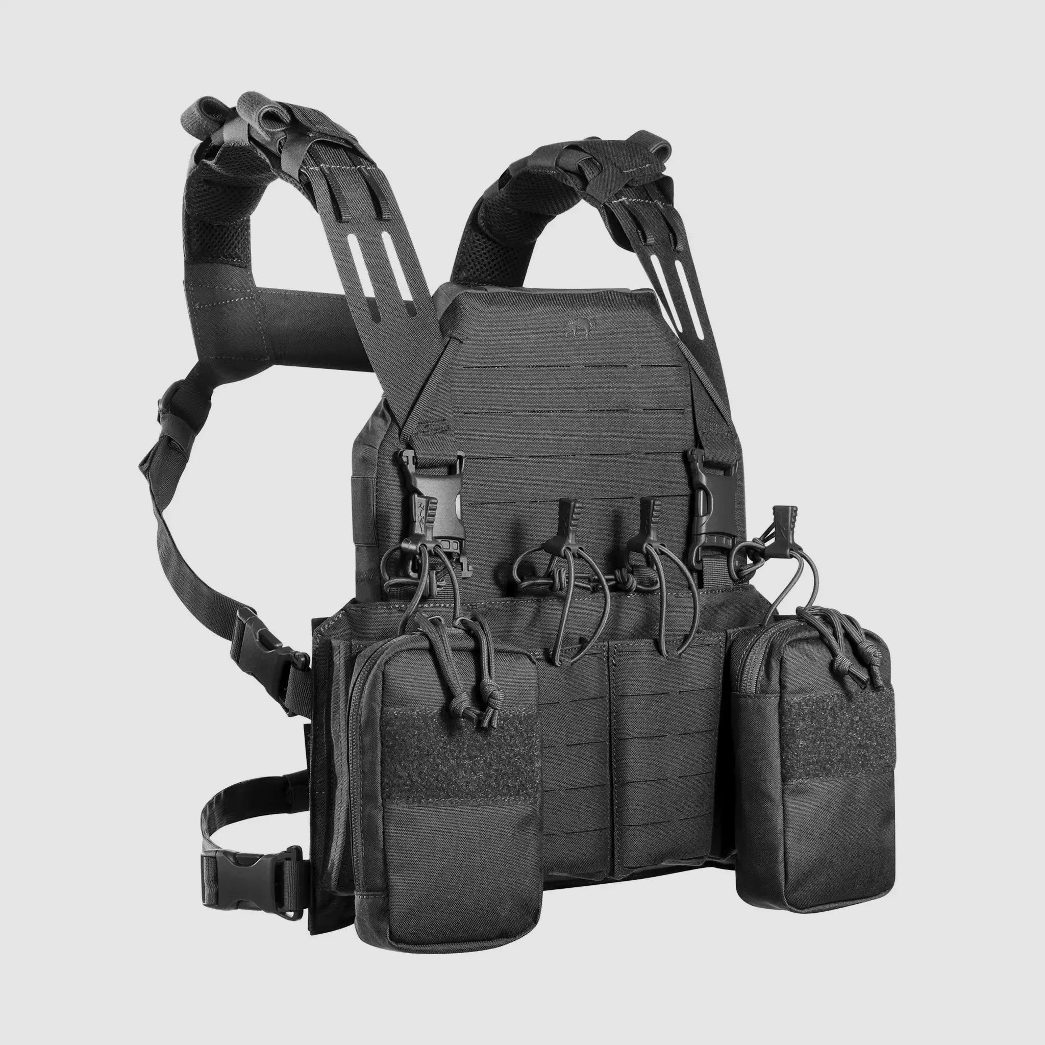 Tasmanian Tiger Tasmanian Tiger Tragesystem Chest Rig TT Modular Chest Rig 4xM4 - Schwarz