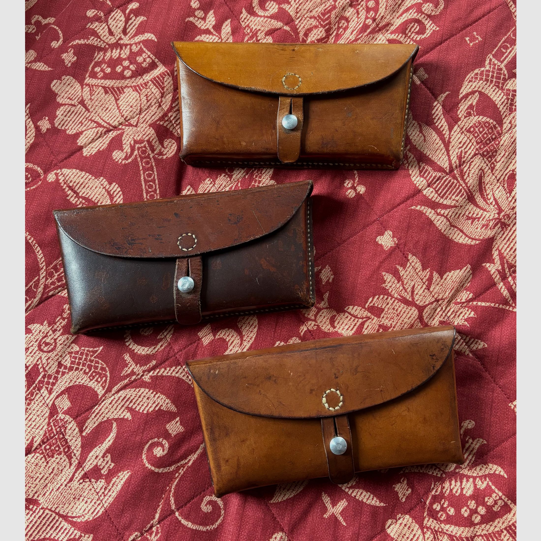 Ammunition case of the Swiss Army in safari style