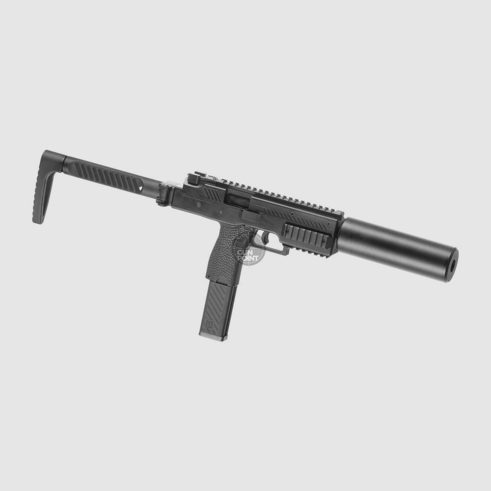 Softair - Maschinenpistole - VORSK VMP-1 SMG GBB Set Semi BK - ab 18, ber 0,5 Joule