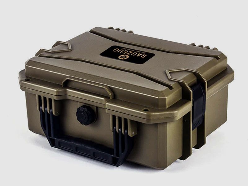 RAUZEUG RC350 Rugged Case, kleiner Kurzwaffenkoffer OLIVE