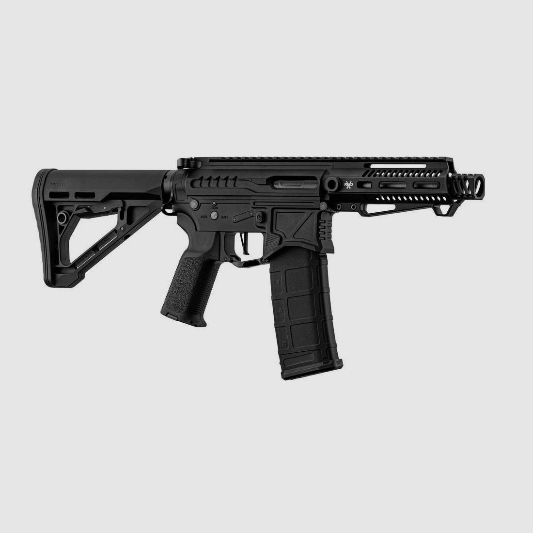 Replik R15 mod 1 Zion Arms - Schwarz/Grau - Kurzes oder Langes Handguard - Präzision und Robustheit für den Schießsport, Bild 3 von 5
