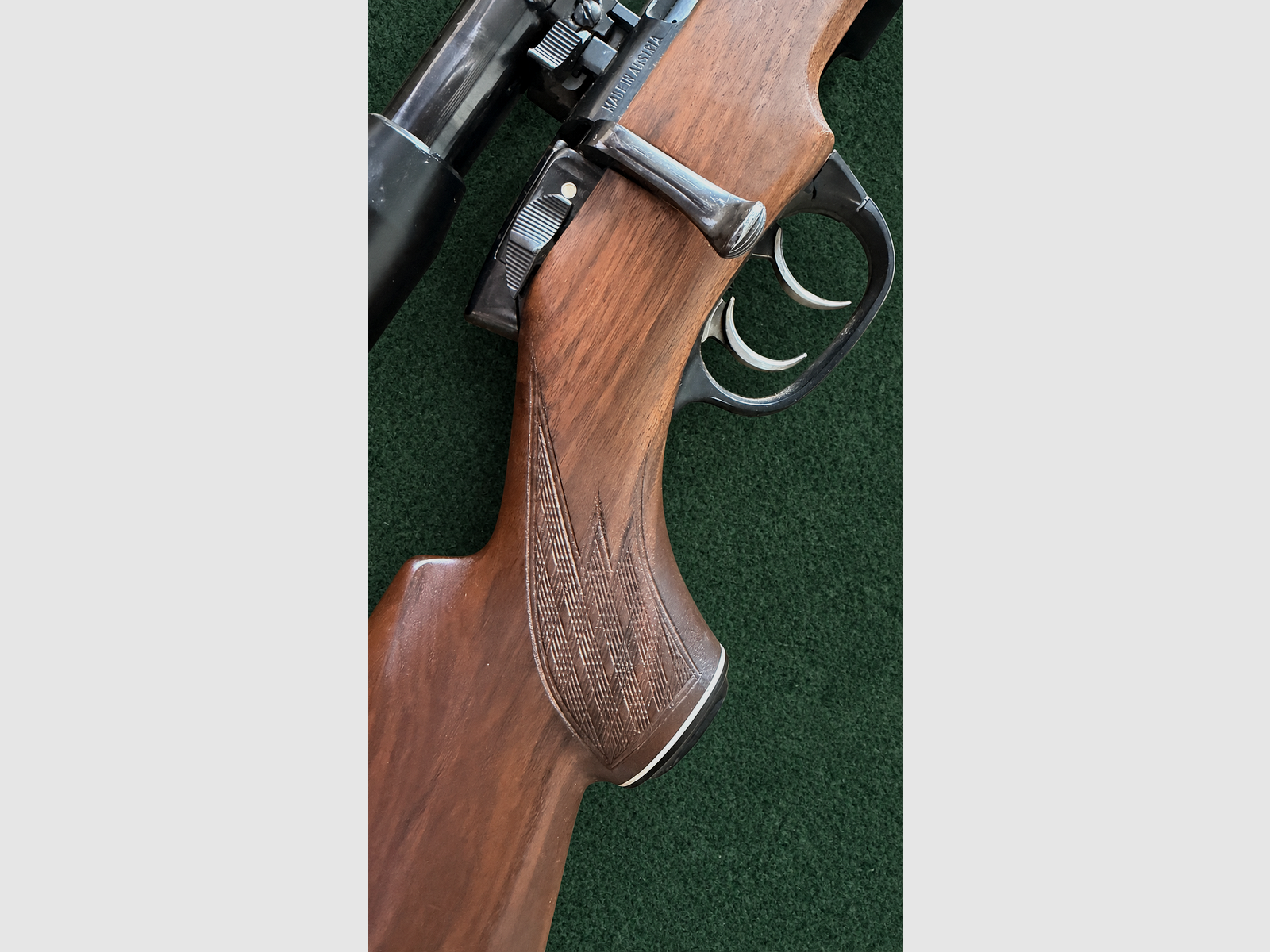 Steyr-Mannlicher Modell SL Stutzen, Kaliber 5,6×50 Mag., mit Nickell-Zielfernrohr, Bild 7 von 10