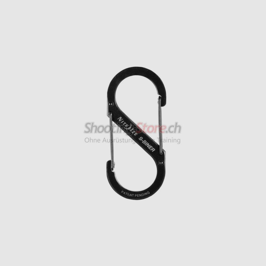 Nite Ize S-Biner Steel #4 Black