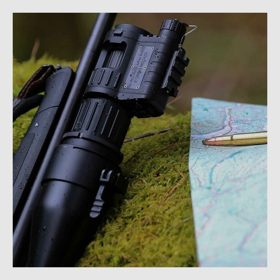 Dycon Dual-Use-Nachtsichtgerät DNVC-3 Black Mamba inkl. IR-LED Aufheller Predator 2