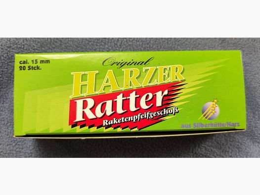 Harzer Ratter Raketenpfeifgeschoß ca. 15 mm 