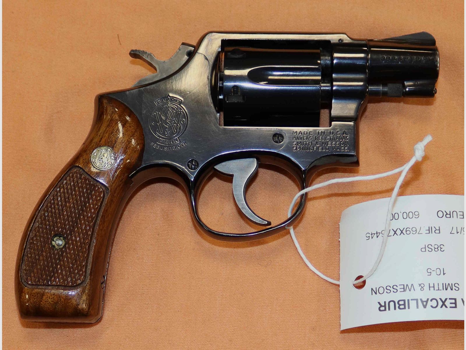 Revólver Smith & Wesson Modelo 10-5 Calibre 38SP, imagen 3 de 5